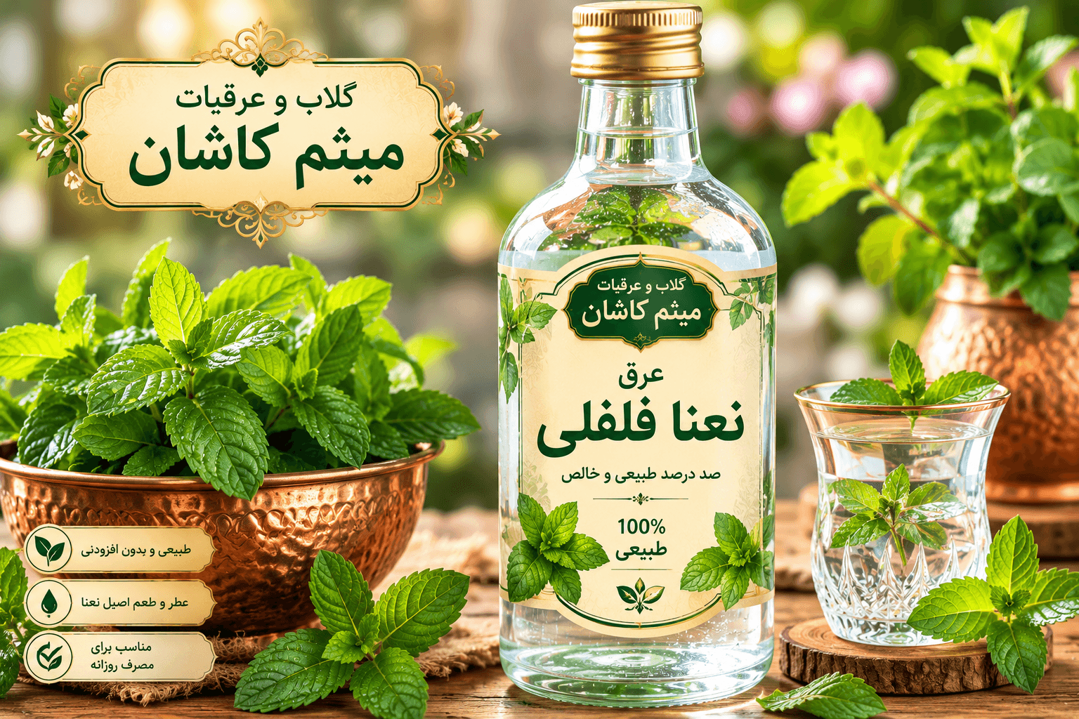 عرق نعنا فلفلی چیست؟ خواص، کاربردها و راهنمای خرید عرق نعنا فلفلی طبیعی