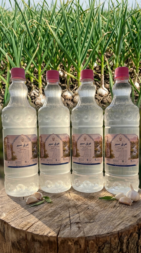 عرق سیر طبیعی/عرق سیر اعلا باکیفیت ممتاز/ارسال فوری