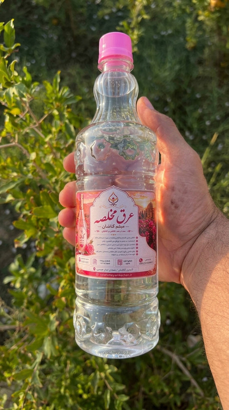 عرق مخلصه گلاب میثم کاشان | اصیل، خوشعطر و باکیفیت