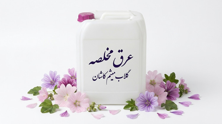 عرق مخلصه گلاب میثم کاشان | اصیل، خوشعطر و باکیفیت