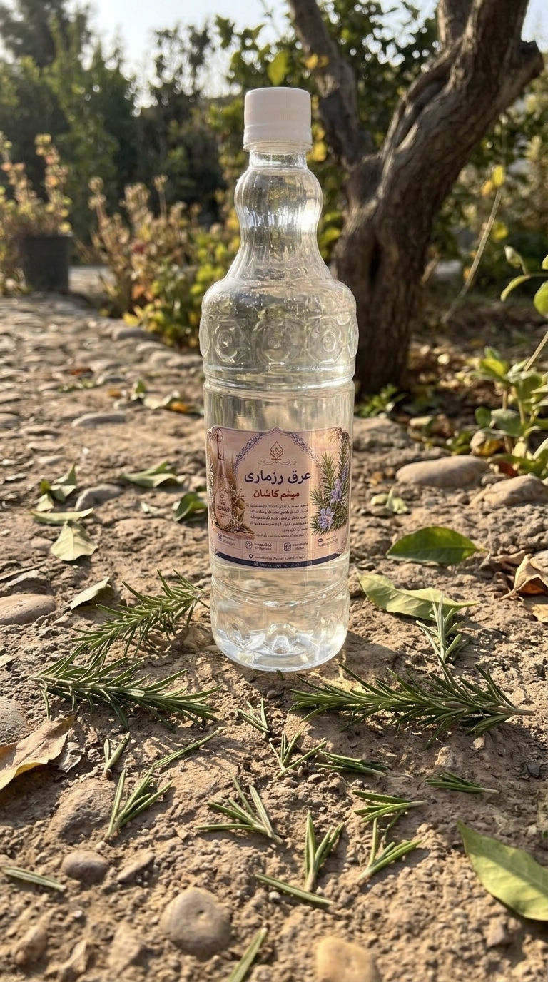 عرق رزماری گلاب میثم کاشان | خوش‌عطر، خالص و باکیفیت