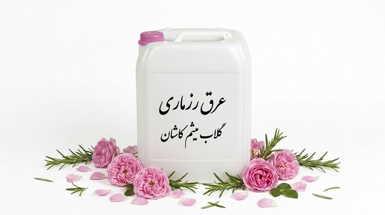عرق رزماری گلاب میثم کاشان | خوشعطر، خالص و باکیفیت