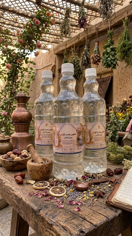 معجون معده و گوارش/ترکیب گیاهی برای هضم بهتر غذا و سلامت دستگاه گوارش