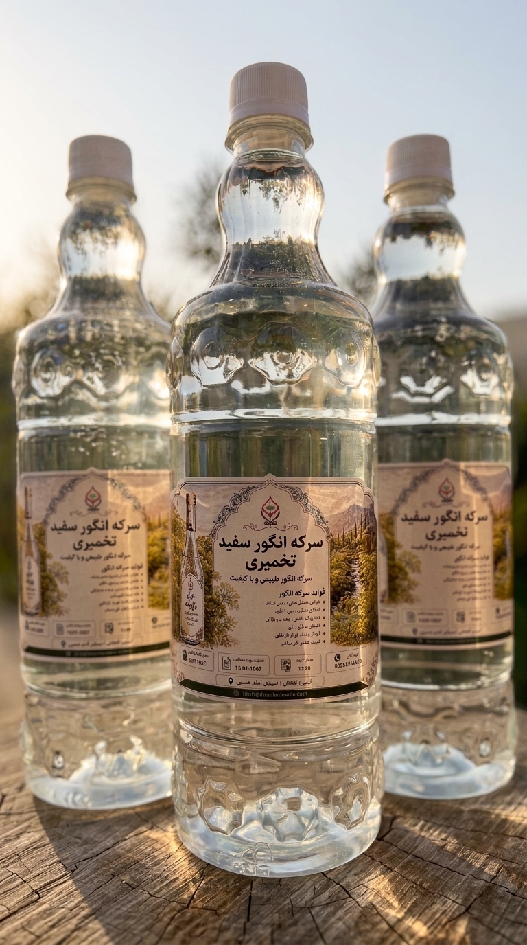 سرکه انگورسفید تخمیری/سرکه انگور اصیل و تازه/سرکه انگور با کیفیت ممتاز