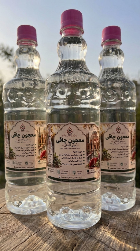 عرق معجون چاقی گلاب میثم کاشان | ترکیب گیاهی اشتهاآور