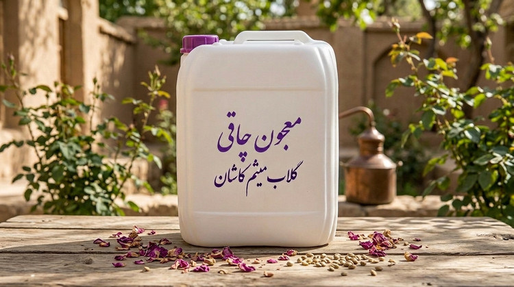 عرق معجون چاقی گلاب میثم کاشان | ترکیب گیاهی اشتهاآور