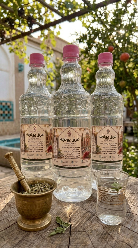 عرق یونجه خالص/ خرید عرق یونجه طبیعی فوق اعلا کاشان با قیمت همکاری