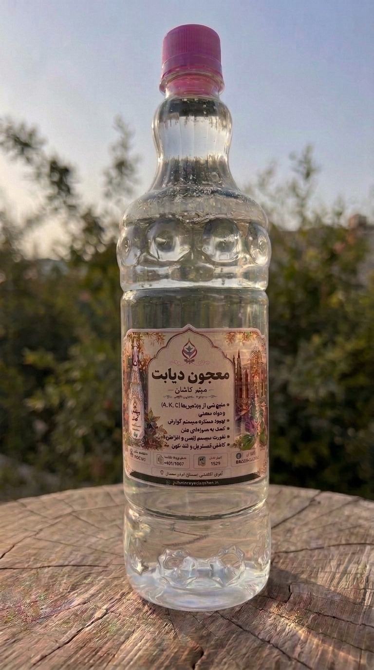 معجون دیابت گلاب میثم کاشان | ترکیب گیاهی و سنتی