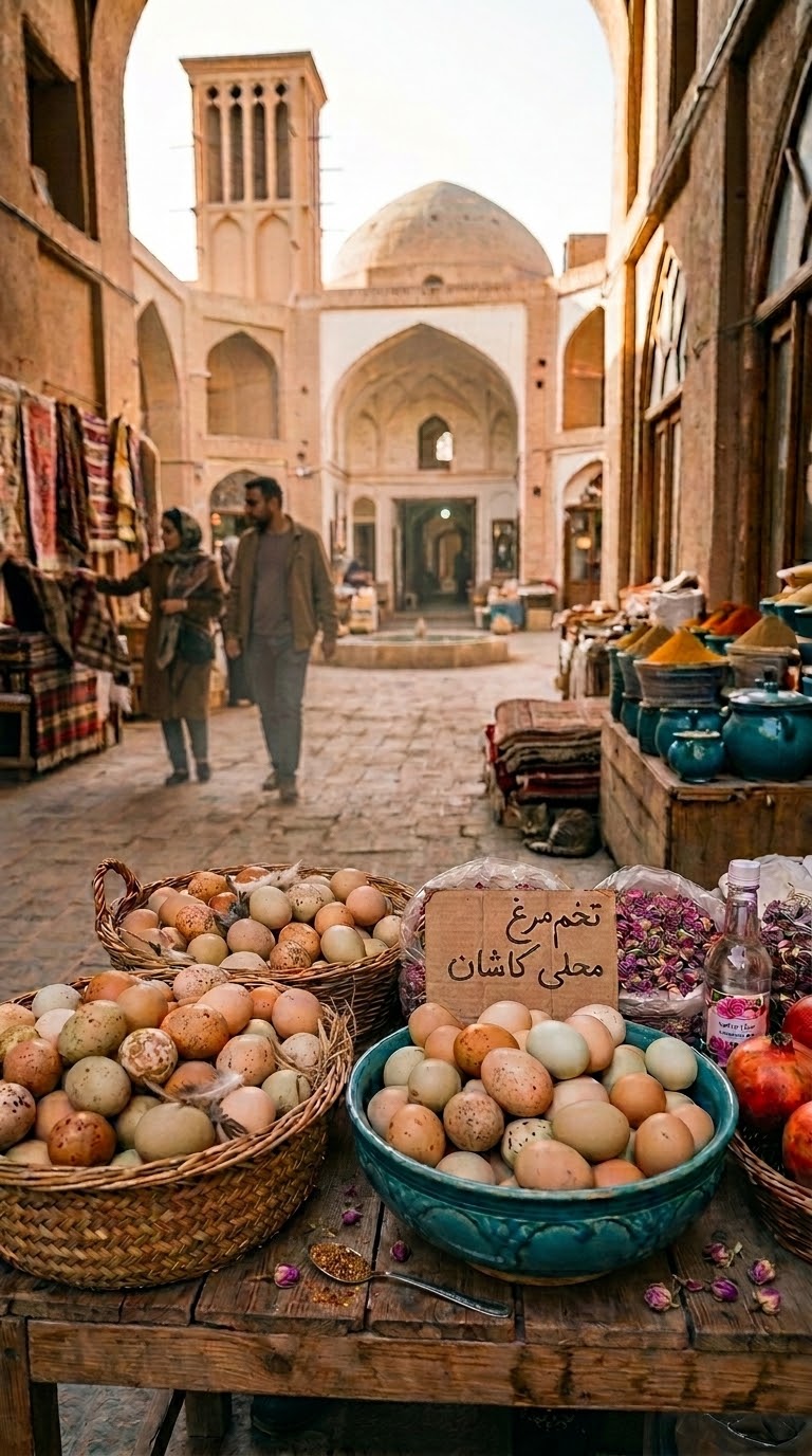 تخم مرغ بومی تازه و باکیفیت | محصول محلی