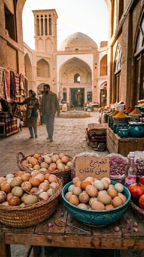 تخم مرغ بومی تازه و باکیفیت | محصول محلی