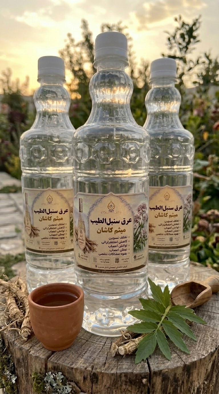 عرق سنبل‌الطیب گلاب میثم کاشان | آرامش‌بخش، اصیل و خوش‌عطر