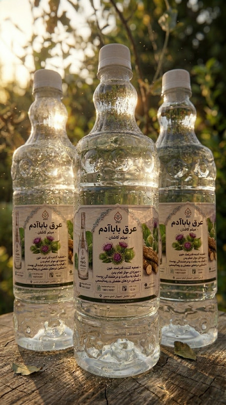 عرق باباآدم گلاب میثم کاشان | خالص، اصیل و خوشعطر