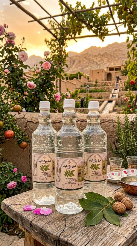 عرق برگ گردو طبیعی/ خرید عرق برگ گردو اصل و اعلا/ارسال فوری