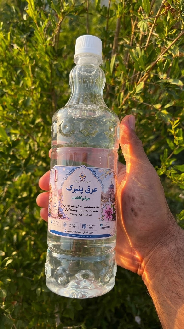 خرید عرق پنیرک میثم کاشان | عرق گیاهی خالص و باکیفیت